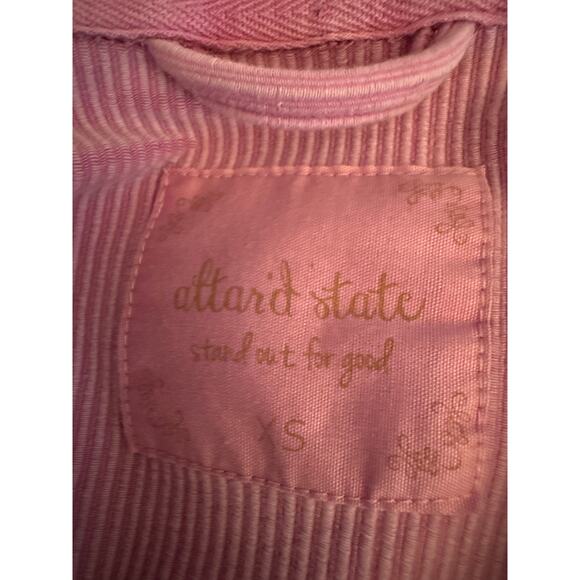 Altar’d State Ribbed Bubblegum Pink oversized Shacket Size XS Relaxed Oversized - Picture 3 of 8